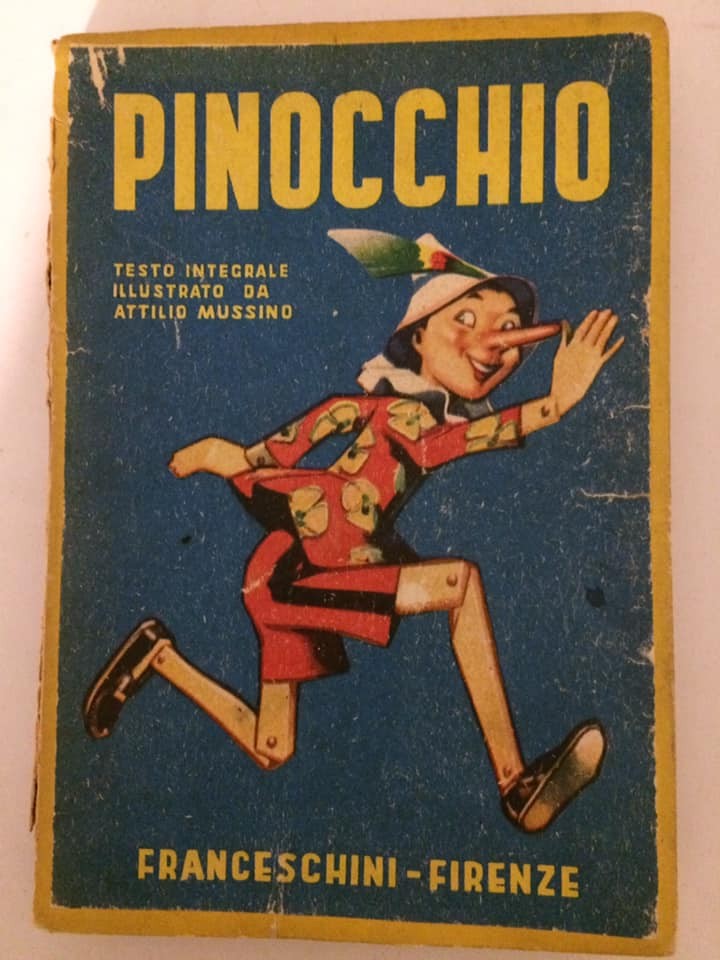 Libro Pinocchio C. Collodi Edizioni Franceschini 1951 - PNC43