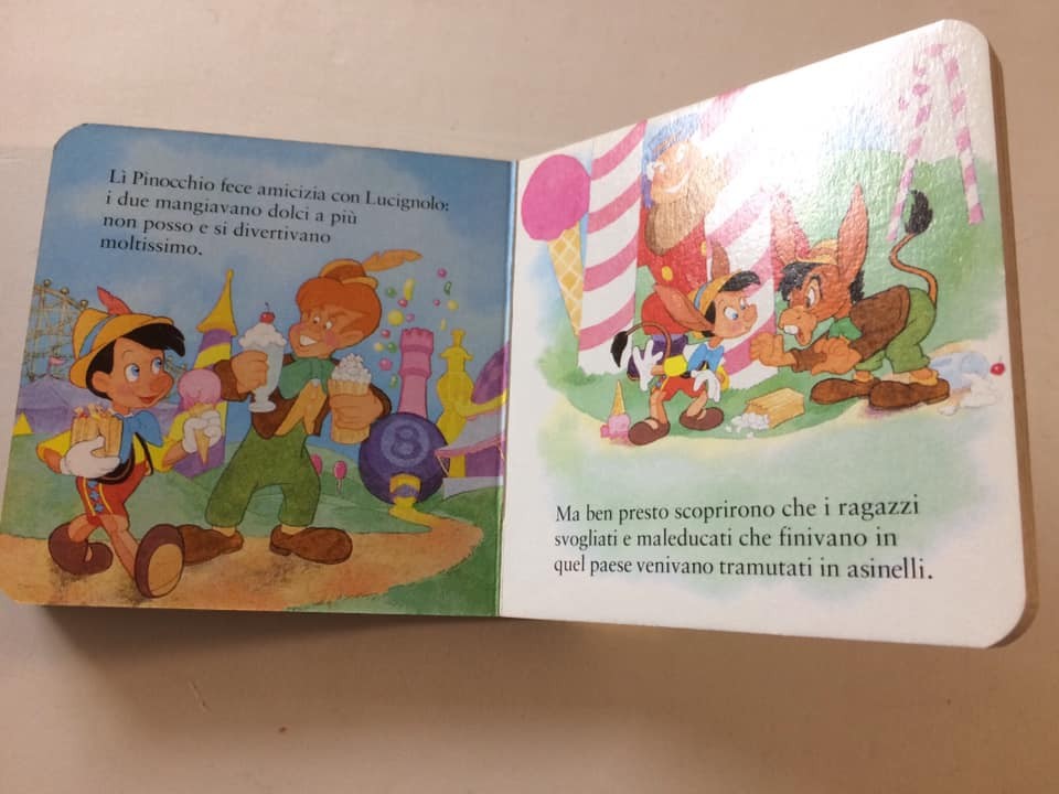 Libro Pinocchio Walt Disney I Librottini 1995 – PNC49 – Ale Ecommerce Vendo  Per Te
