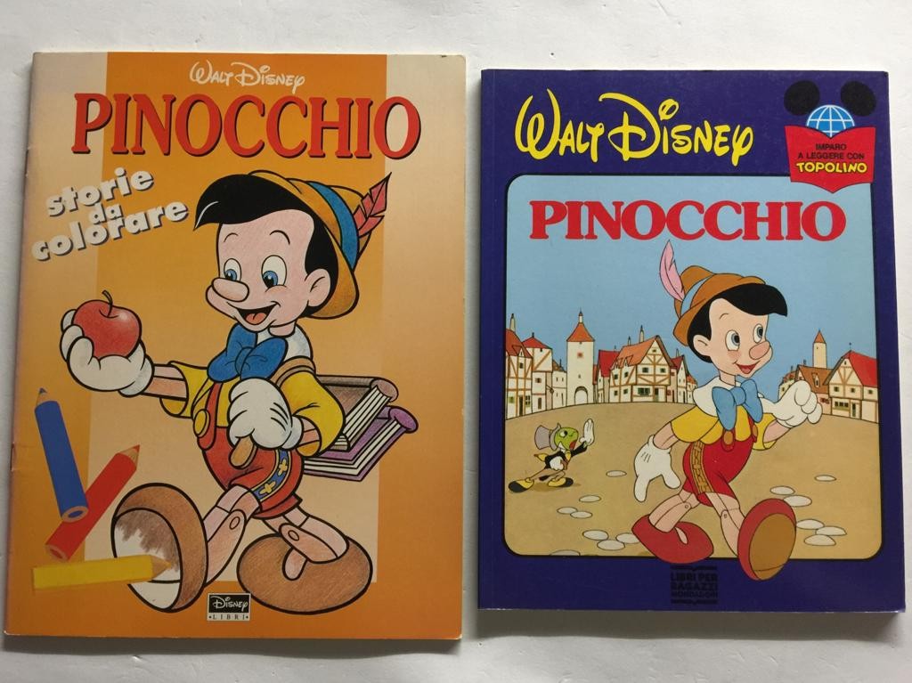PINOCCHIO Imparo a leggere con Topolino & PINOCCHIO Storie Colorare Walt  Disney – PNC815 – Ale Ecommerce Vendo Per Te